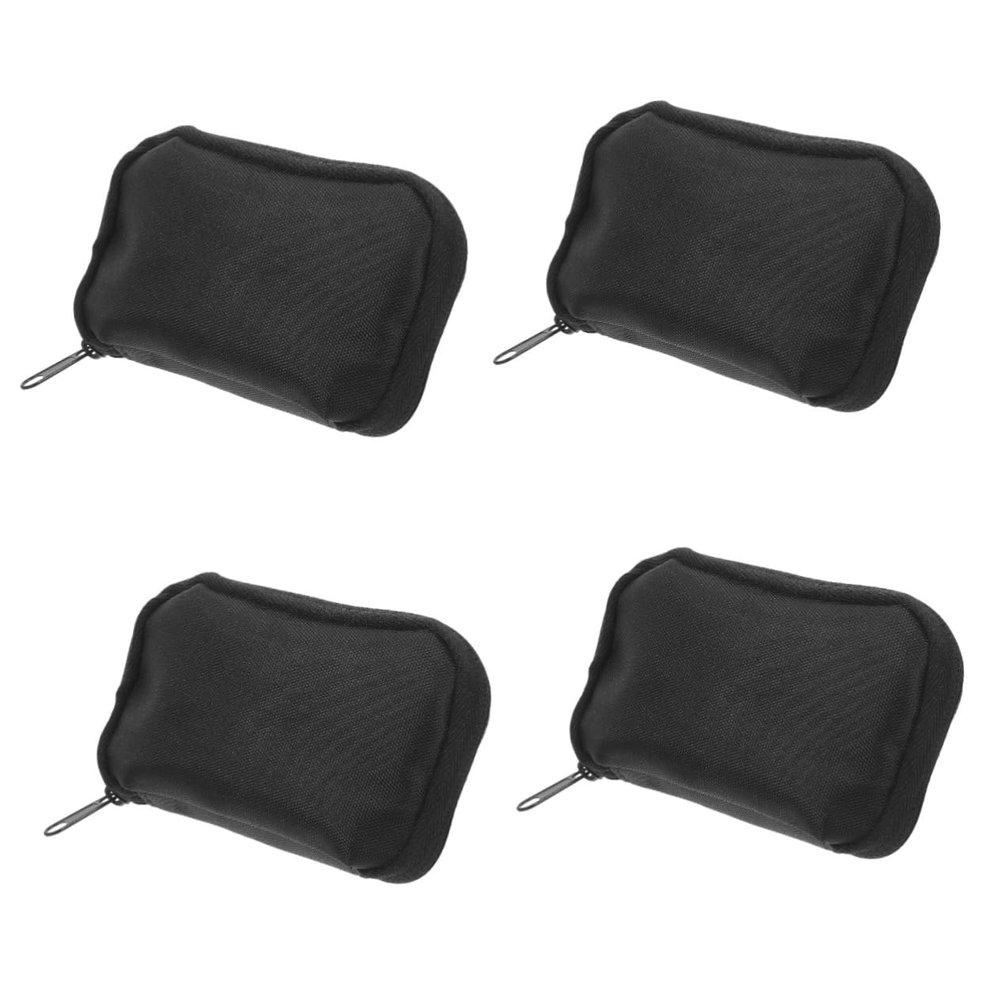 SAFIGLE 4pcs Portable Glucose Case Diabetic Storage Holder for Diabetes Patients Rechargeable Use
