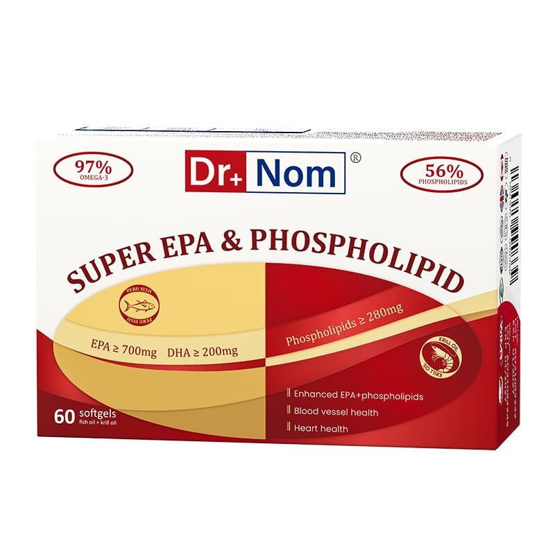 Drnom Super EPA & Phospholipid Softgels (60 Softgels)