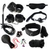 10 Piece Classic Soft Leather Bedroom Fitness Multifunctional Adjustable Combination Set, Nylon Wristband And And Leather Racket Combination - D7 view 1