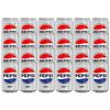 Pepsii Diet SUGAR FREE Cola Flavoured Fizzy Soft Drink Low in Calories with Sweetners 330ml Can Suitable for Vegetarian Recyclable (Pack of 24) view 1