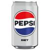 Pepsii Diet SUGAR FREE Cola Flavoured Fizzy Soft Drink Low in Calories with Sweetners 330ml Can Suitable for Vegetarian Recyclable (Pack of 24) view 2