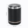 Beard Trimmer, USB Rechargeable, Mini Electric Trimmer for Grooming, Travel with Smart Anti Pinch Technology, Detachable Design, ABS, Aluminum Alloy, 4x4x6cm view 2