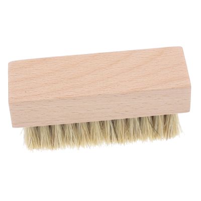 SAFIGLE Wooden Shoe Brush for Shoes Multi-function Cleaning Scrubbing Brush Solid Wood Material for Clothes and Cleaning for Home Use Random Color