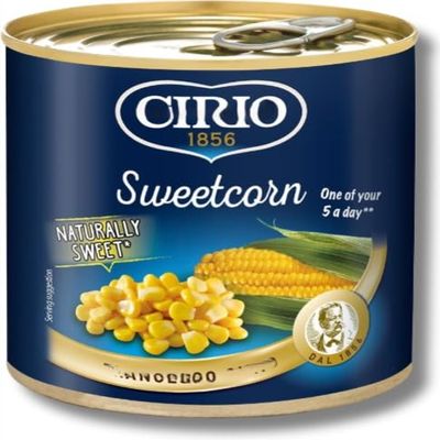 Sweetcorn, Canned, Tinned, 326g (Pack of 6) "A symphony of flavors" Perfect For Sharing With Friends & Family