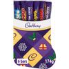 Cadbury Festive Stocking Chocolate Selection Box, Perfect Stocking Filler Gift, Includes 6 Bars, 174 g (Pack of 1) view 1