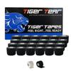 TIGERTAPES Tiger Tear EAB 24 Rolls 5cm x 6.9m Black view 1