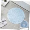 HAMPPLIES Slip Massage Foot Mat for Bathroom Blue Non-Slip Foot Cleaner for Home Use Massage Pad for Relaxation view 2