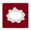 Avanti Linens Box Gingerbread Man, Tissue Cover, Red view 4