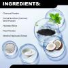 KLYso Activated Carbon Teeth Whitening Powder - Remove Stains, Whiten Teeth, Eliminate Bad Breath & Restore Oral Health(3PCS) view 3