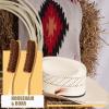 Trendecor Pack of 3 Clothes Brush, Lint Brush, Clothes with Beech Wood Handle, Wild Boar, Mane Brush for Suits, Coats, Bedding, Suede, Pet Hair, Cleaning and Dust Removal view 4