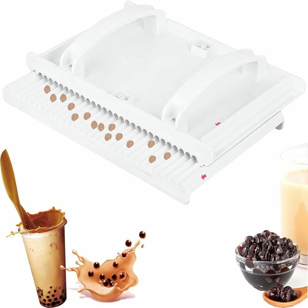 YGHBFRSZ Manual Taro Ball Cassava Ball Maker, Tapioca Pearls Forming Maker,Commercial Diy Tapioca Pearl Making Machine,for Milk Tea Shop (12mm)