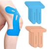 10 Pcs Kinesiology Tape Knee Precut Knee Tapes for Knee Pain Relief Elastic Waterproof Knee Support Tape for Sports Sports Injury Prevention for Knees, Shoulders, Ankles, Wrists view 1