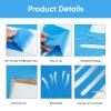10 Pcs Kinesiology Tape Knee Precut Knee Tapes for Knee Pain Relief Elastic Waterproof Knee Support Tape for Sports Sports Injury Prevention for Knees, Shoulders, Ankles, Wrists view 3