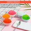 YGHBFRSZ Commercial Tapioca Pearl Maker, Popping Boba Pearl Maker, Automatic Tapioca Pearl Making Machine, Popping Boba Molding Tool, Taro Ball Cassava Ball Maker, for Milk Tea Shop, Home Kitchen DIY view 2