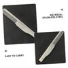 HAPINARY Stainless Steel Folding Beard Comb for Grooming Static Hair and Styling Durable Gentle Tool for Men Compact Pocket for Travel view 3