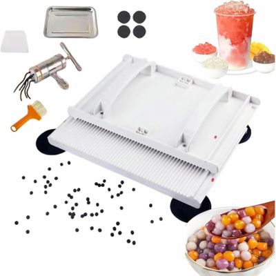 YGHBFRSZ Tapioca Pearls Forming Machine,Tapioca Pearls Forming Machine,Household Manual Pill Rubbing Board ()