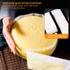 100 Pieces Disposable Baking Paper Cake StripsBaking Strips for Cake PansPrecut Rectangle (L) view 2