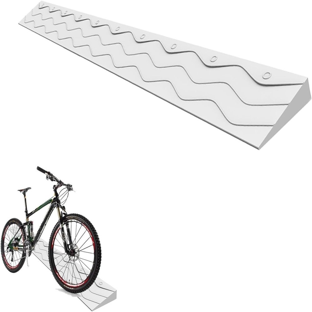 100CM NonSlip Door Threshold Ramp Wheelchair & Scooter Access Durable Bar Step Ramp 39.4"x7.9"x3.7" Ideal for Doorways & Robots HeavyDuty Mobility Aid