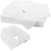 500 Disposable Headrest Covers For Massage Chairs, Single-Use Face Cradle Cushions For Professional Spas, Beauty, And Massage Services view 1
