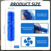 2PCS Fan Cleaning Brush, 15.7X4 Blue Bendable Fan Cleaner Brush Tower Stand-Up Fan & Reusable Cleaning Brush for Portable/Table Fans to Clean Fan view 2