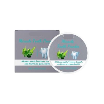 KLYso Mint-Flavored Tooth Powder - Gentle Teeth Cleaning, Fresh Breath, Daily Oral Care, Stain Reduction, Whitening Effect(2PCS)