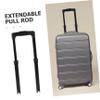 NIYANGLE Antler Suitcase Handle Replacement Telescopic Iron Rod for Suitcase and Luggage with Smooth Adjustment Mechanism, Lightweight Design, 3-section Stylish Practical Pull Rod for Long view 3
