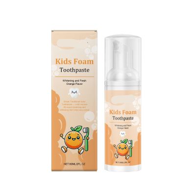 KLYso Gentle Oral Care Kids Toothpaste - Press-Type Teeth Cleaning For Fresh Breath And Stain Removal(1PCS)