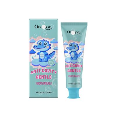 KLYso Kids' Sparkling White Toothpaste - Gentle Cleaning & Teeth Whitening, Brightens & Protects For A Shiny Smile!(2PCS)