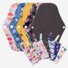 5 Pack Eco Friendly Reusable Large Sanitary Pads + Waterproof Storage Bag view 1