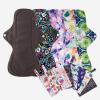 5 Pack Eco Friendly Reusable Large Sanitary Pads + Waterproof Storage Bag view 4