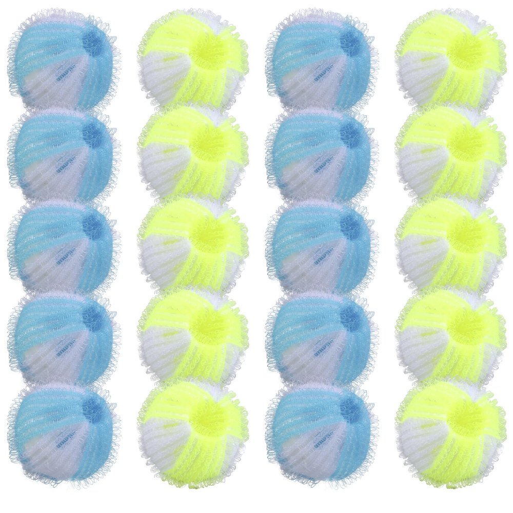 20 Pcs Laundry Balls, Pet Hair Remover for Washing Machine, Reusable Lint Catcher Washing Machines Animal Fur Clothes Hamper Hair Remover for Laundry Bedding