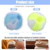 20 Pcs Laundry Balls, Pet Hair Remover for Washing Machine, Reusable Lint Catcher Washing Machines Animal Fur Clothes Hamper Hair Remover for Laundry Bedding view 2