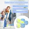 20 Pcs Laundry Balls, Pet Hair Remover for Washing Machine, Reusable Lint Catcher Washing Machines Animal Fur Clothes Hamper Hair Remover for Laundry Bedding view 4