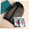 BESTonZON 3pcs Full Coverage Face Mesh Netting Elastic Beekeeper Head Netting for Outdoor Activities view 2