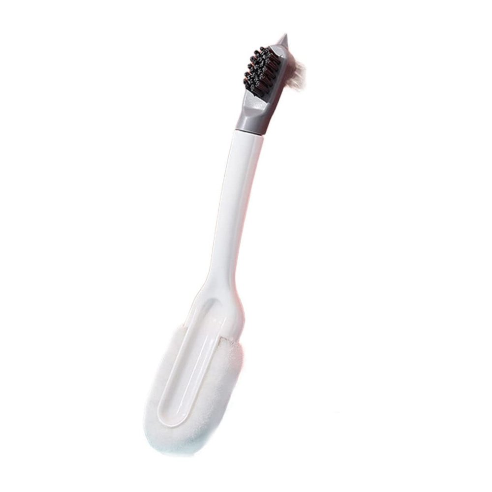 SHERCHPRY 1Pc Multifunctional Cloth Cleaning Tool U Shaped Laundry Brush for Washing White Shoes Durable Long Handle Design Versatile Cleaning Brush for Various Footwear