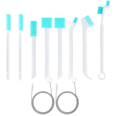 10pcs ice maker cleans brush set for gaps and corners