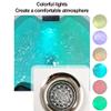 Acrylic Pedicure Foot Spa Sink with Bubble Massage, Heat Function, and Raised Nodes for Relaxation and Healthier Feet - Perfect for Manicure Treatments and Home Relaxation view 3