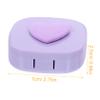 DEARMAMY 2 Sets Cute Case Contact-Lens Holder Small Makeup Lens Storage Box Travel Lens Case Packing Box view 2