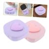 DEARMAMY 2 Sets Cute Case Contact-Lens Holder Small Makeup Lens Storage Box Travel Lens Case Packing Box view 3