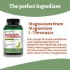 Magnesium L-Threonate Capsules 1800mg 120 Counts High Absorption Magnesium Supplement Bioavailable Form for Rest and Cognitive Function Support view 4
