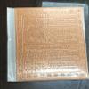 Navgraha Yantra / 9 Planets Yantra Pure Copper 4 Inch X 4 Inch Activated & Energied (Mangal Graha/Mars Planet) view 3