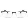 KoKoBin Half Frame Reading Glasses,Aluminum Magnesium Readers for Men Anti-Blue Light Computer Glasses (Grey, 1.5) view 2