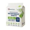 25pk Disposable Incontinence Bed Pads 60x90cm, 1400ml SAP & Fluff Leak Control Core, Bio tested to be Kind to Skin, Incontinence Bed Pad, Protector Sheets, Odour Neutralising view 2