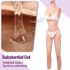 Funxzior 2nd Generation Silicone Full-Body Bodysuit with Realistic Female Silhouette False Breast Forms & Urination System & Anal Opening Design for Crossdresser Longwear (Ivory, B Cup Gel Filled) view 2