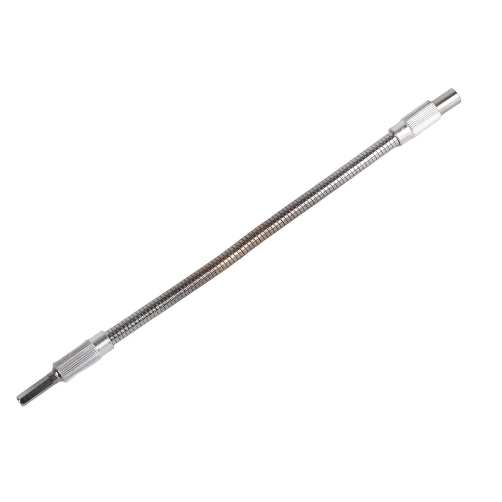 1pc 1/4 Extension Screwdriver Flexible Shaft Bit Holder Connecting Link (300MM)