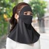 Face Covering,Sun Protection Face Cover - Breathable Washable Adjusted Ear Straps with Drinking Hole Neck Guard for Gardening Farming Fishing Field Work Riding view 2