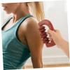 PACKOVE 5pcs Wooden Massage Roller for Neck and Back Handheld Muscle Roller for Shoulder Relief and Relaxation view 2