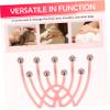 HAPINARY 2pcs Portable Head Massager Claw 9 Claws and Steel Balls, Handheld Hair Scalp Massager for Soothing Experience and Neck Relaxation at Home or Office view 4