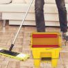 14L Foot Pedal Mop Bucket for Household and Camping Use, Yellow view 2