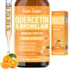 Quercetin Liquid Drops 60ml Orange Flavour Allergy & Immune Support view 1